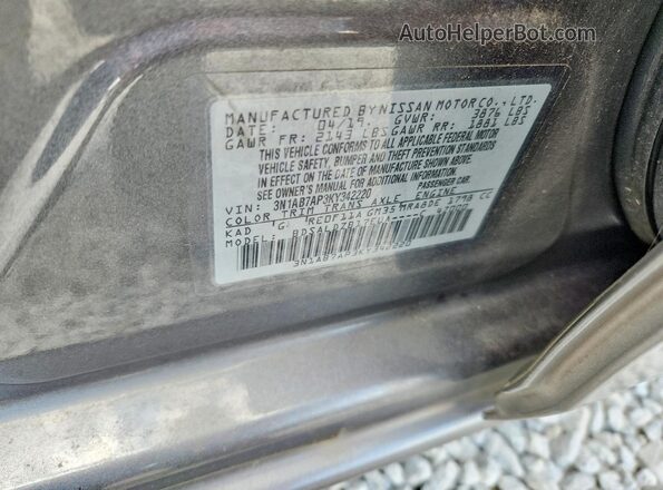 3N1AB7AP3KY342220 2019 NISSAN SENTRA Gray Engine compartment view