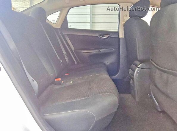 3N1AB7AP3KY438185 2019 NISSAN SENTRA Серебряный Вид задних сидений