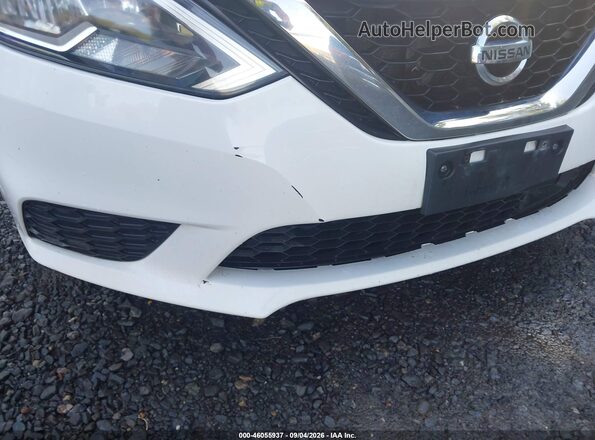 3N1AB7AP3KY438428 2019 NISSAN SENTRA White Widok z przodu
