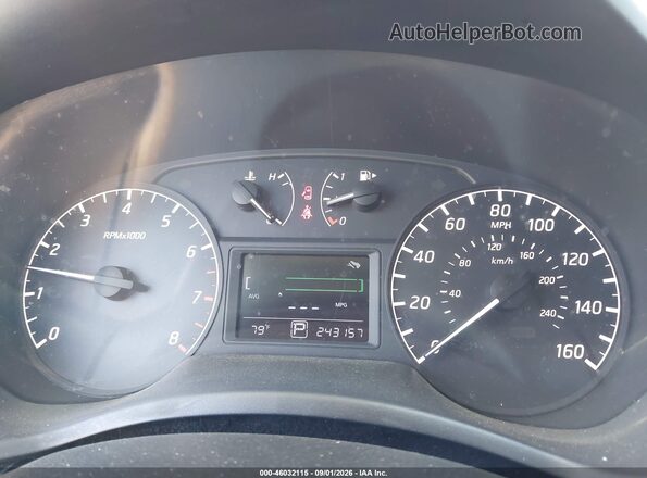 3N1AB7AP4GY261430 2016 NISSAN SENTRA Gray უკანა სავარძლების ხედი