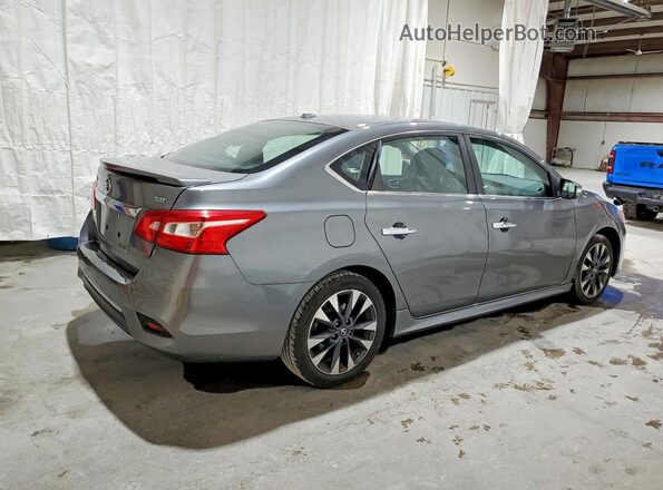 3N1AB7AP4GY267356 2016 NISSAN SENTRA Gray Trasero derecho