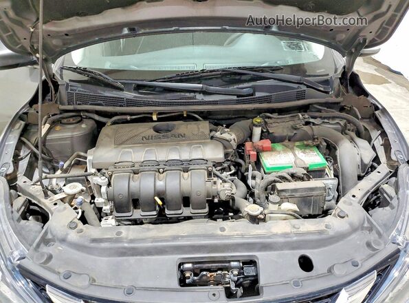 3N1AB7AP4GY267356 2016 NISSAN SENTRA Gray Vista interior trasera