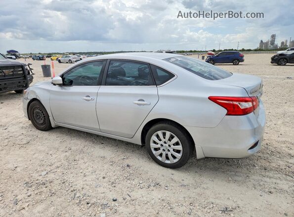 3N1AB7AP4HY251904 2017 NISSAN SENTRA Silver Rear left