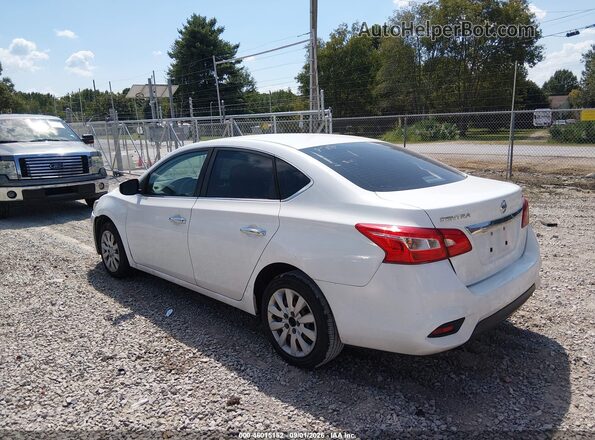 3N1AB7AP4HY310921 2017 NISSAN SENTRA White Trasero izquierdo