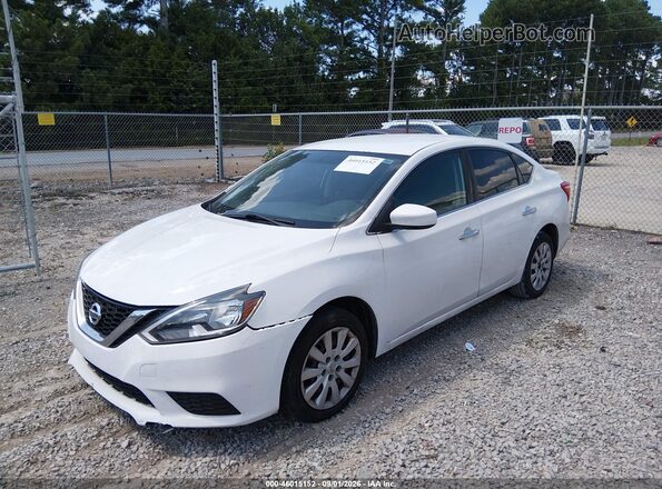 3N1AB7AP4HY310921 2017 NISSAN SENTRA White Vista tres cuartos delantera izquierda