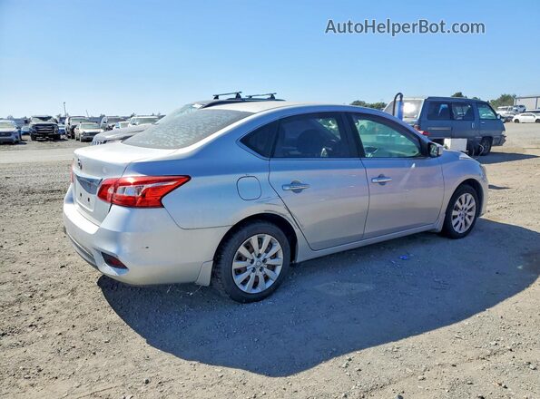 3N1AB7AP4HY336970 2017 NISSAN SENTRA Silver წინა მარჯვენა