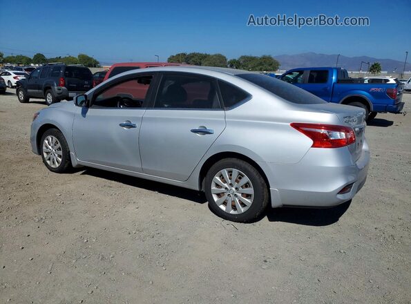 3N1AB7AP4HY336970 2017 NISSAN SENTRA Silver უკანა მარჯვენა