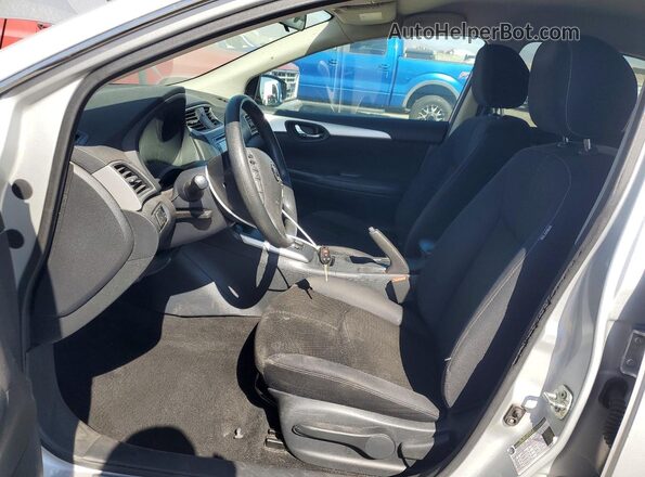 3N1AB7AP4HY336970 2017 NISSAN SENTRA Silver წინა პანელის ხედი