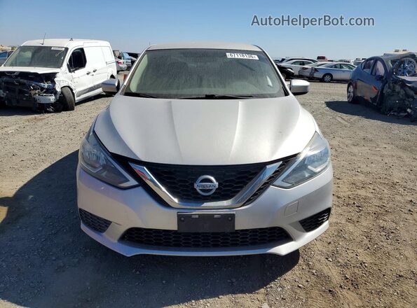 3N1AB7AP4HY336970 2017 NISSAN SENTRA Silver უკანა ხედი