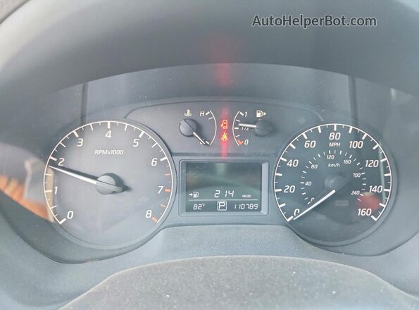 3N1AB7AP4HY364882 2017 NISSAN SENTRA Gray Vista del cuadro de instrumentos