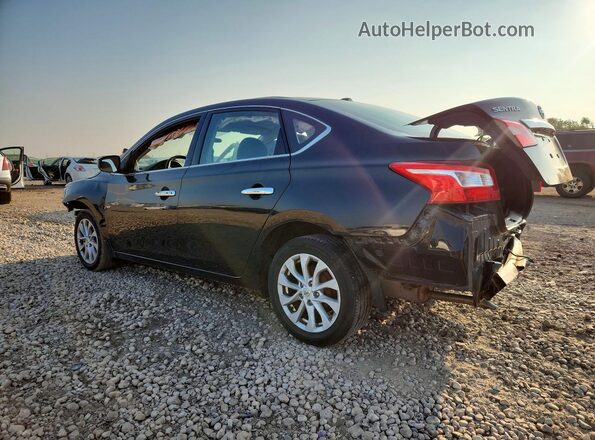 3N1AB7AP4JL661816 2018 NISSAN SENTRA Black Задня ліва чверть