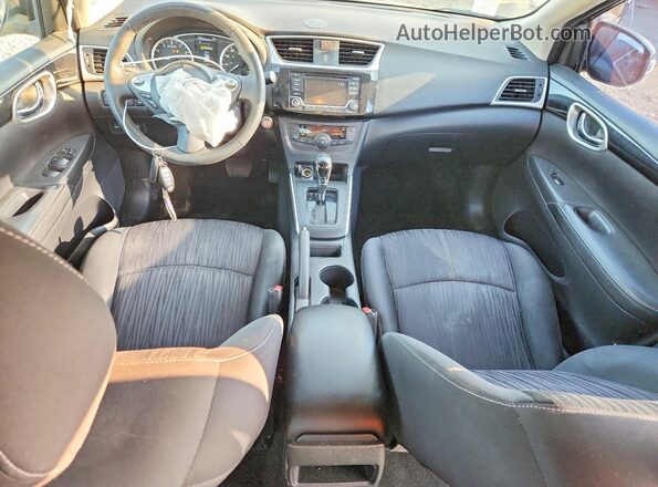 3N1AB7AP4JL661816 2018 NISSAN SENTRA Black Вид панелі приладів