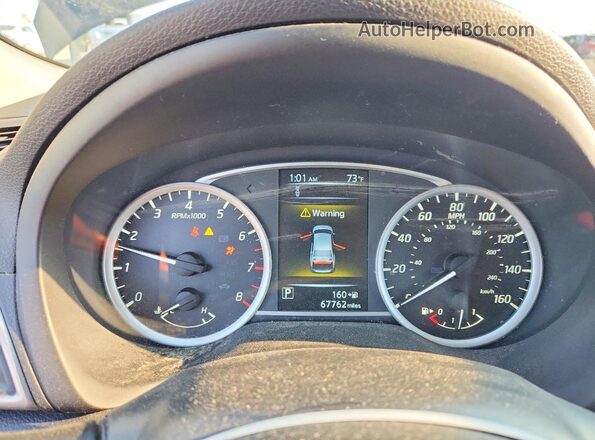 3N1AB7AP4JL661816 2018 NISSAN SENTRA Black Вид щитка приладів