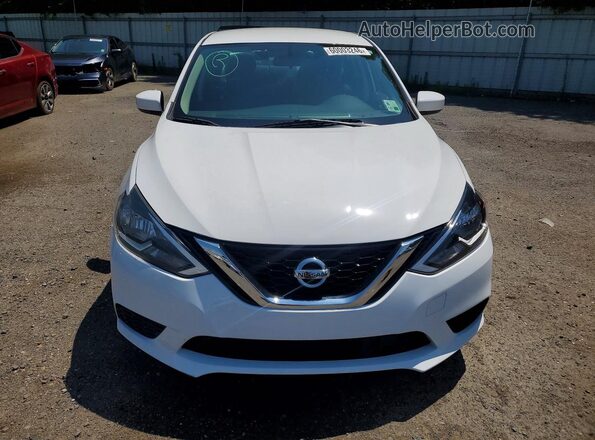 3N1AB7AP4JY243680 2018 NISSAN SENTRA White Դիմացի տեսք