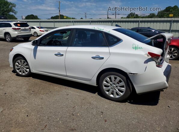 3N1AB7AP4JY243680 2018 NISSAN SENTRA White Հետևի ձախ