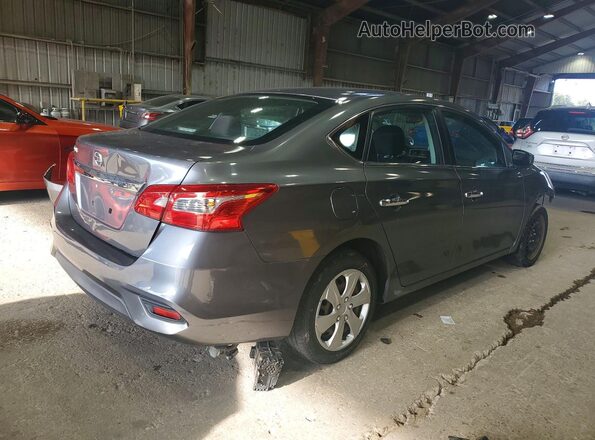 3N1AB7AP4JY323092 2018 NISSAN SENTRA Gray Rear right