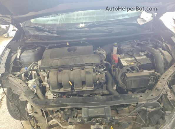 3N1AB7AP4JY323092 2018 NISSAN SENTRA Gray Rear interior view