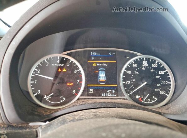 3N1AB7AP4KY235662 2019 NISSAN SENTRA Silver Vista del cuadro de instrumentos