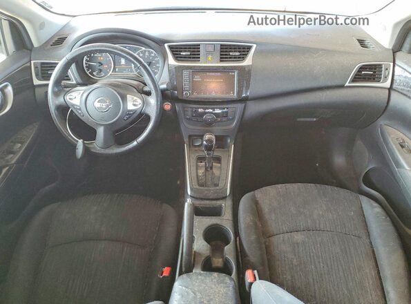 3N1AB7AP4KY235662 2019 NISSAN SENTRA Silver Vista del salpicadero