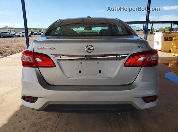 3N1AB7AP4KY235662 2019 NISSAN SENTRA Silver Vista trasera