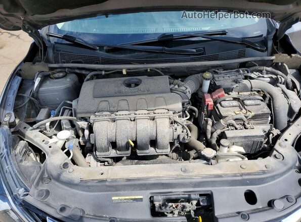 3N1AB7AP4KY266037 2019 NISSAN SENTRA Gray Вид задньої частини салону