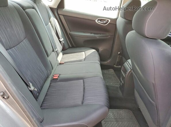 3N1AB7AP4KY266037 2019 NISSAN SENTRA Gray Вид задніх сидінь