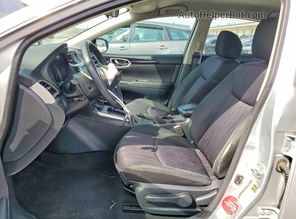 3N1AB7AP4KY284862 2019 NISSAN SENTRA Silver Հետևի տեսք