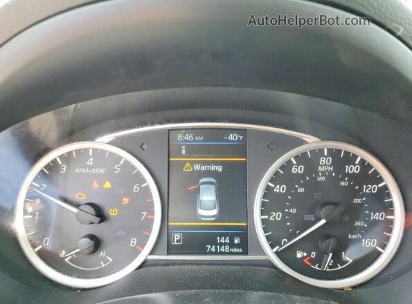 3N1AB7AP4KY284862 2019 NISSAN SENTRA Silver Առջևի վահանակի տեսք