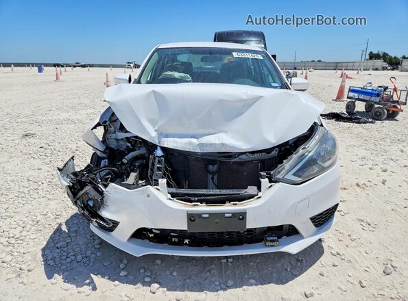 3N1AB7AP4KY425008 2019 NISSAN SENTRA Белый Вид спереди