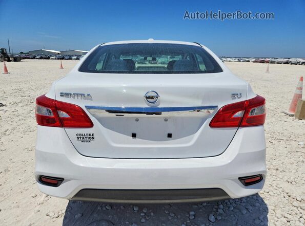3N1AB7AP4KY425008 2019 NISSAN SENTRA Белый Вид сзади