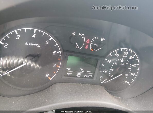 3N1AB7AP5GL681226 2016 NISSAN SENTRA Black უკანა სავარძლების ხედი