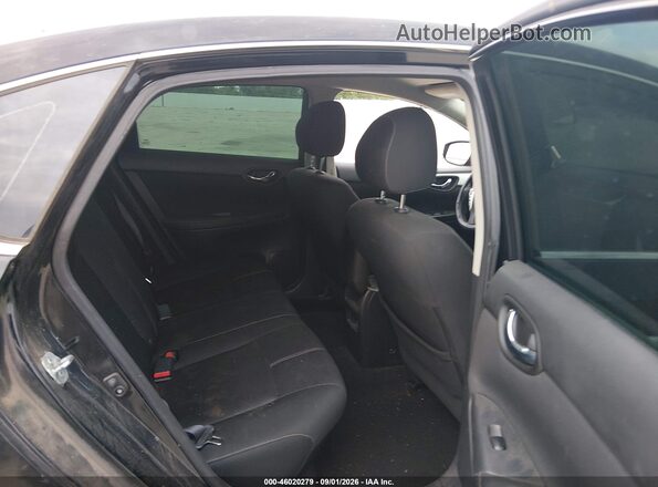 3N1AB7AP5GL681226 2016 NISSAN SENTRA Black VIN კოდის სტიკერის ხედი