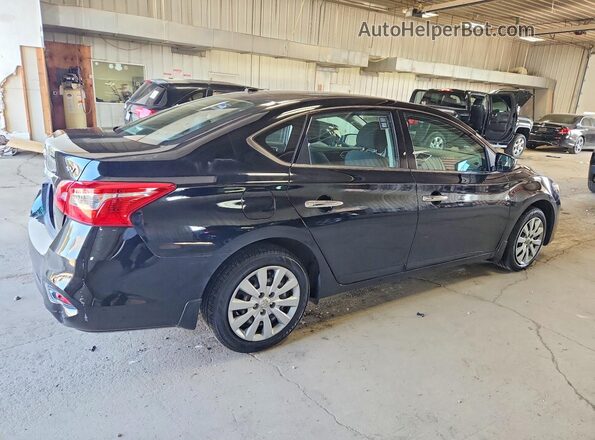 3N1AB7AP5HL722729 2017 NISSAN SENTRA Black უკანა მარჯვენა