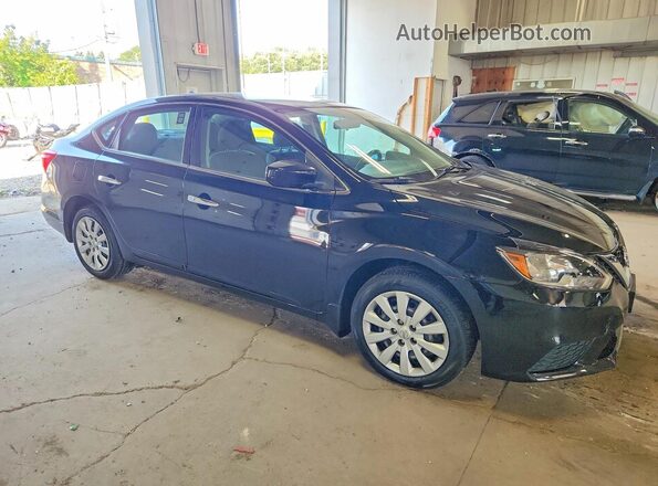 3N1AB7AP5HL722729 2017 NISSAN SENTRA Black წინა მარჯვენა