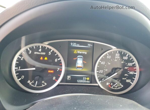 3N1AB7AP5HY268260 2017 NISSAN SENTRA Blue Вид щитка приладів
