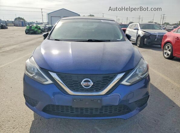 3N1AB7AP5HY268260 2017 NISSAN SENTRA Blue Вид спереду
