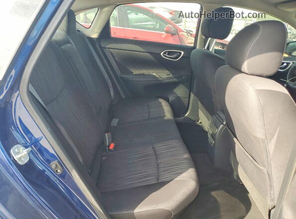 3N1AB7AP5HY268260 2017 NISSAN SENTRA Blue Вид задніх сидінь