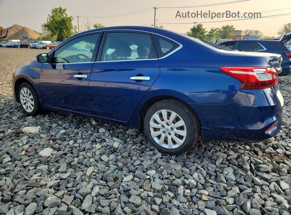 3N1AB7AP5HY360176 2017 NISSAN SENTRA Blue უკანა მარცხენა