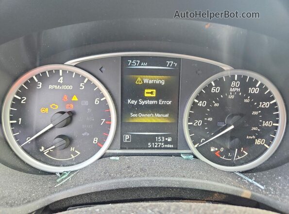 3N1AB7AP5HY360176 2017 NISSAN SENTRA Blue ხელსაწყოთა პანელის ხედი
