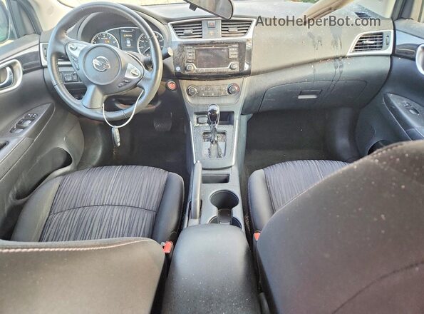 3N1AB7AP5HY360176 2017 NISSAN SENTRA Blue წინა პანელის ხედი