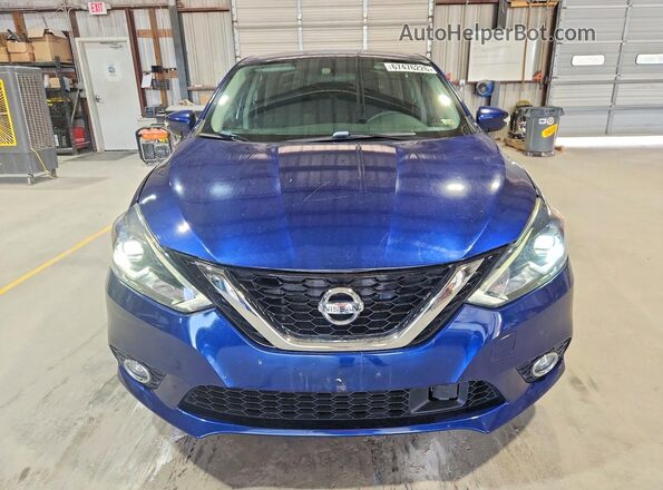 3N1AB7AP5JY203768 2018 NISSAN SENTRA Blue Вид спереду
