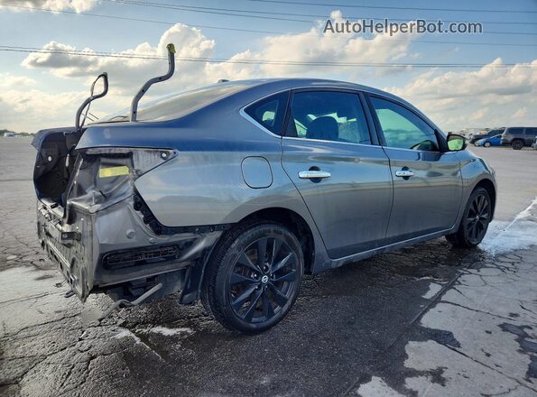 3N1AB7AP5JY236818 2018 NISSAN SENTRA Gray Հետևի աջ