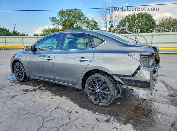 3N1AB7AP5JY236818 2018 NISSAN SENTRA Gray Հետևի ձախ