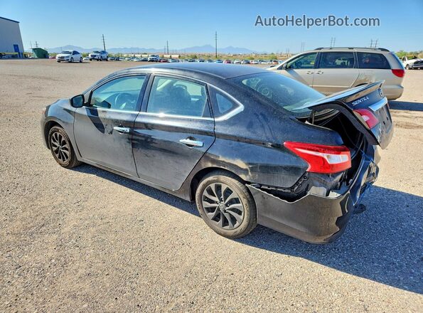 3N1AB7AP5JY274839 2018 NISSAN SENTRA Black Задня ліва чверть