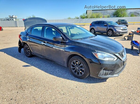 3N1AB7AP5JY274839 2018 NISSAN SENTRA Black Передня права чверть