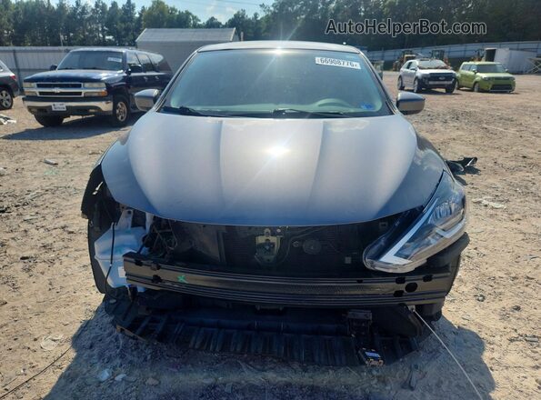 3N1AB7AP5KY207420 2019 NISSAN SENTRA Charcoal Widok z przodu