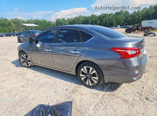 3N1AB7AP5KY207420 2019 NISSAN SENTRA Charcoal Tył lewy