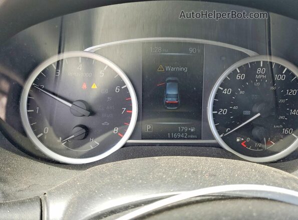 3N1AB7AP6GY210379 2016 NISSAN SENTRA Gray Սարքավորումների վահանակի տեսք