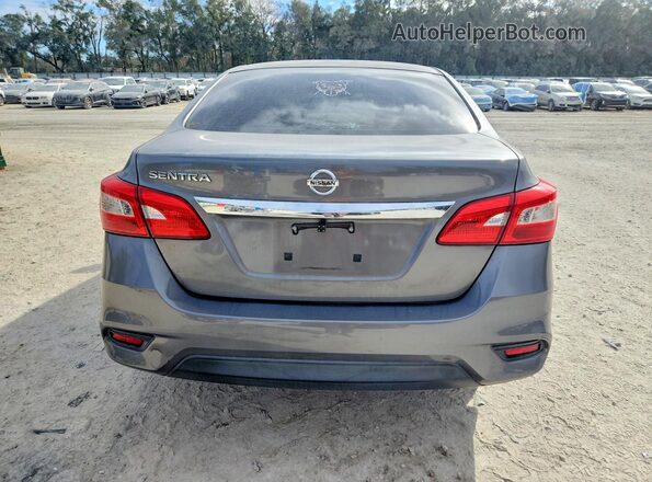 3N1AB7AP6GY331624 2016 NISSAN SENTRA Gray Вид ззаду