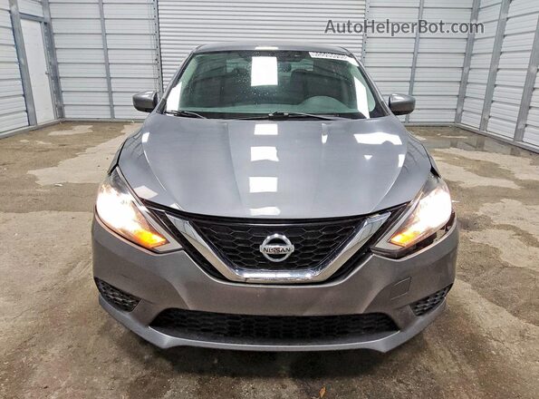 3N1AB7AP6HL653047 2017 NISSAN SENTRA Серый Вид спереди